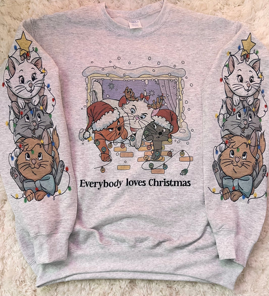 Everybody loves Christmas sweatshirt