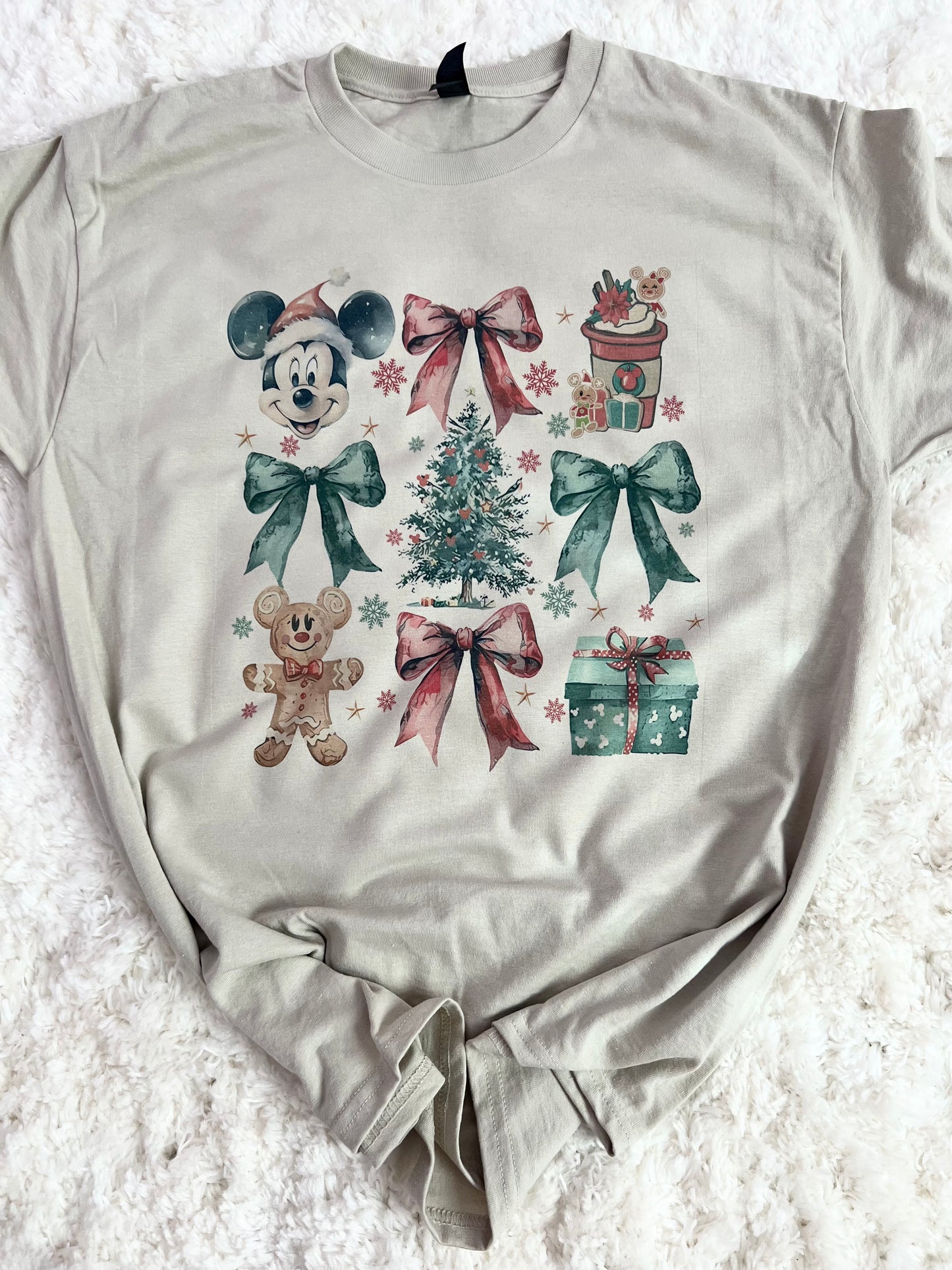 Magical Mouse Christmas tee/bleach option