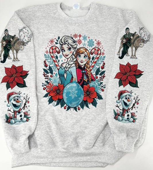 A Frozen Christmas sweatshirt