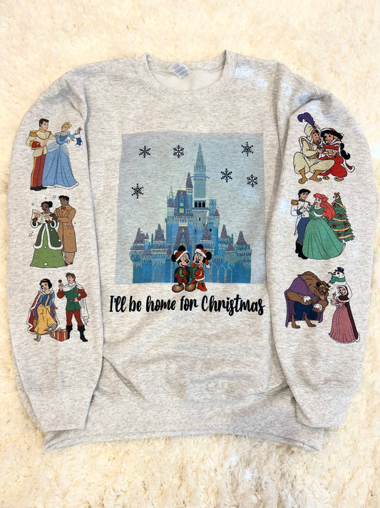 I’ll be home for Christmas DW sweatshirt