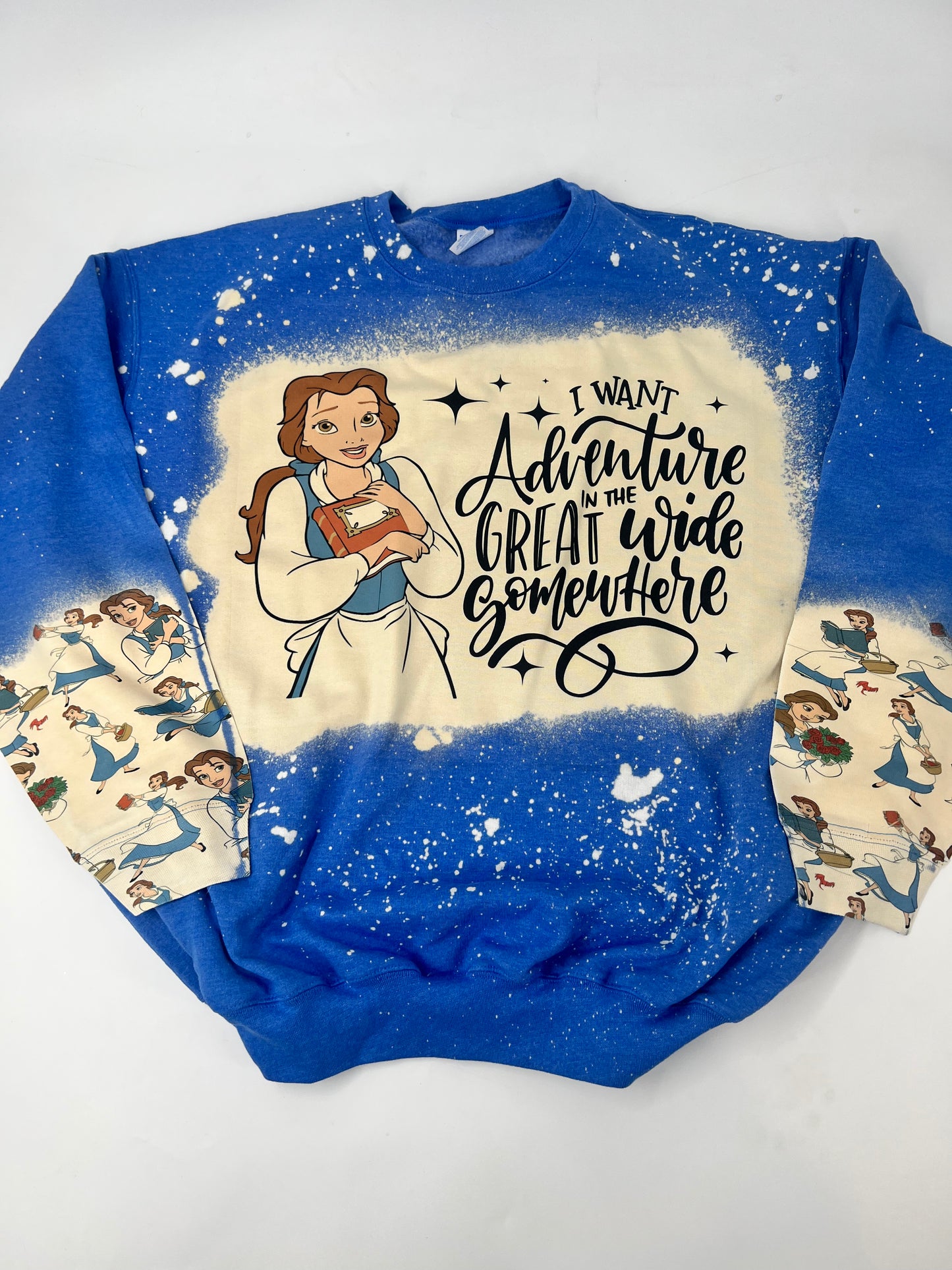 Village princess bleach sweatshirt