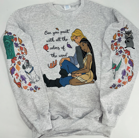 Colors of the wind Sweatshirt