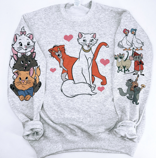 Everybody wants to be a cat Sweatshirt