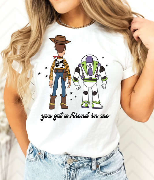 Space ranger and cowboy Tee/Sweatshirt option