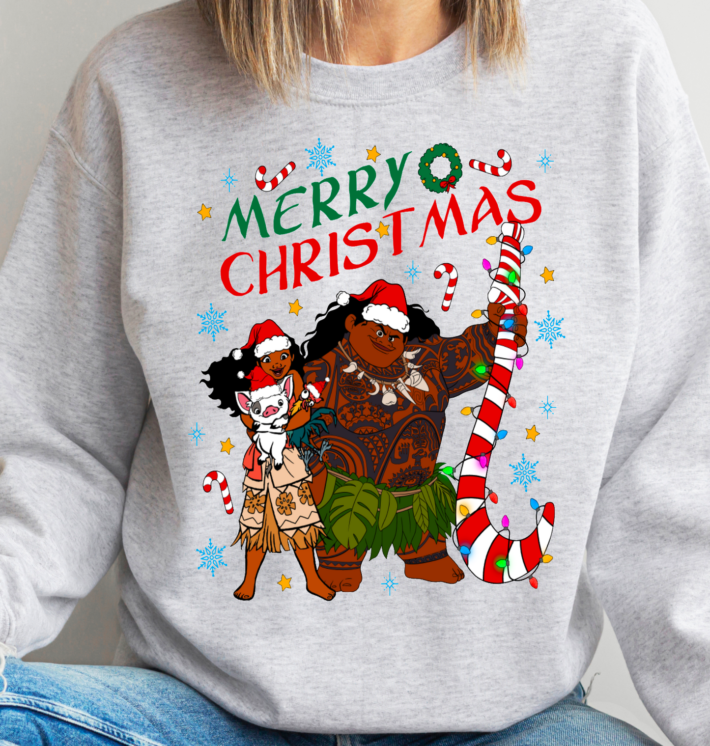 Beyond the reef Christmas Sweatshirt