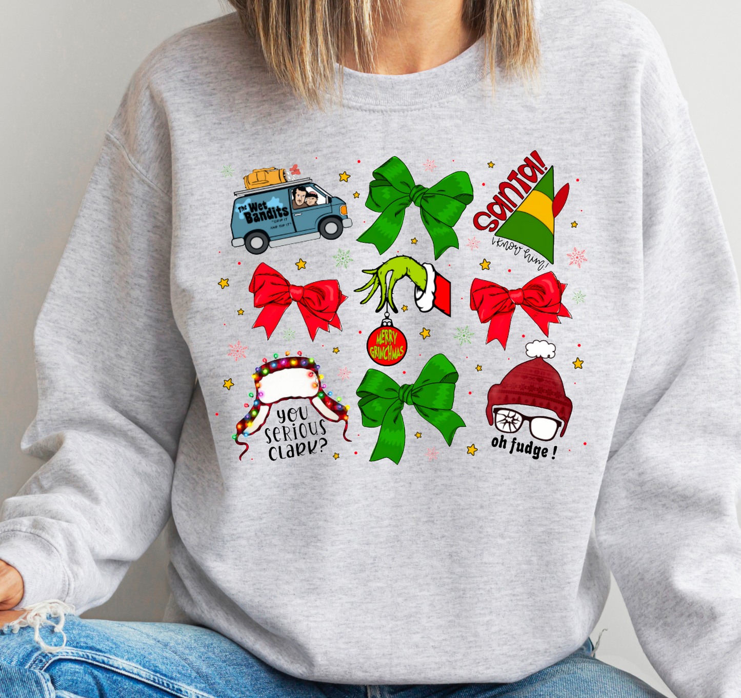 Coquette classics Christmas Sweatshirt